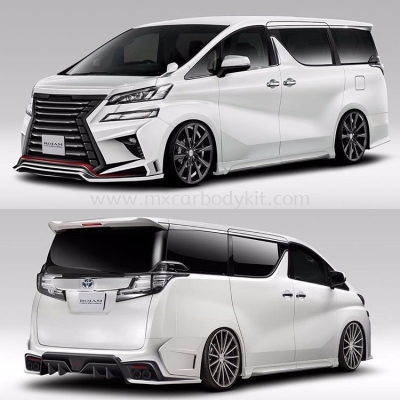 TOYOTA VELLFIRE 2015 ROJAM BODYKIT SET 