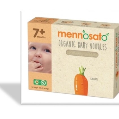 MENNOSATO-BABY NOODLES-CARROT-200G