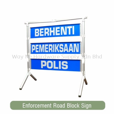 Police Portable Signbord