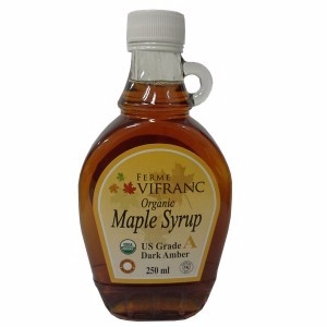 FV-MAPLE SYRUP-GRADE A-ORGANIC-250ML