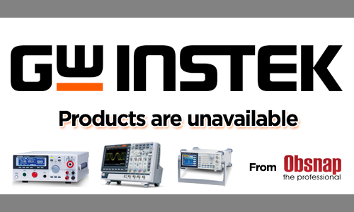 GW Instek Products are currently not available by Obsnap Instruments