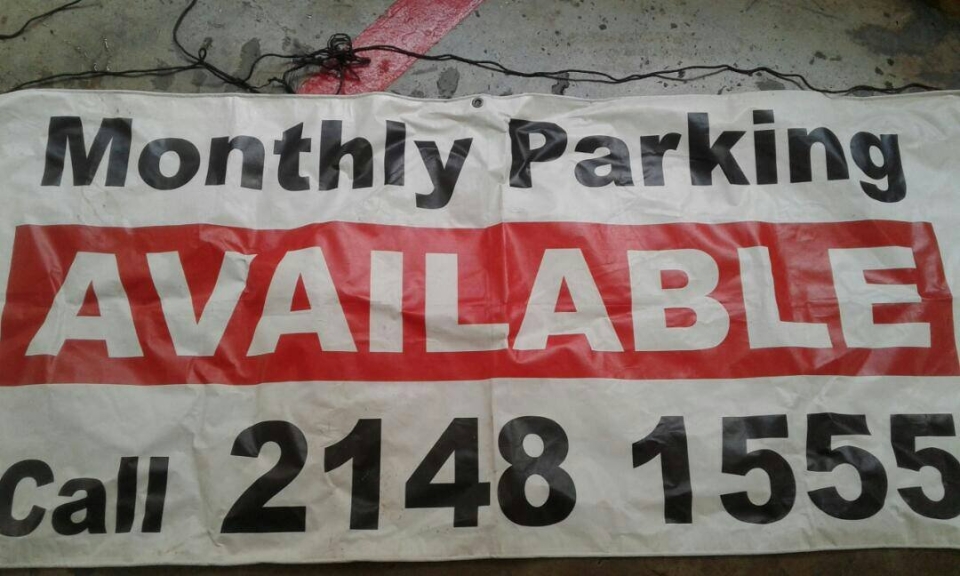 Monthly Parking Available