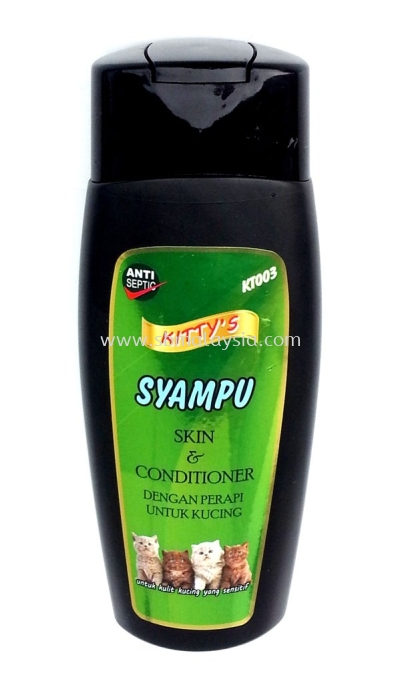 KT-003 Kitty's Syampu Skin & Conditioner 200ml