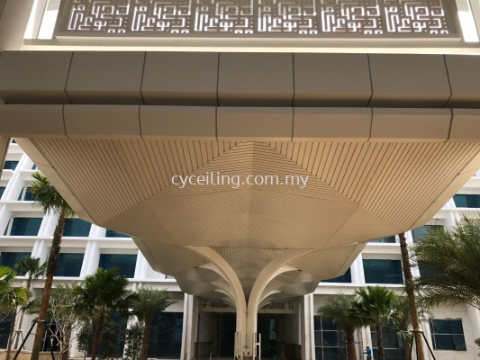 Aluminum Strip Ceiling - Putrajaya