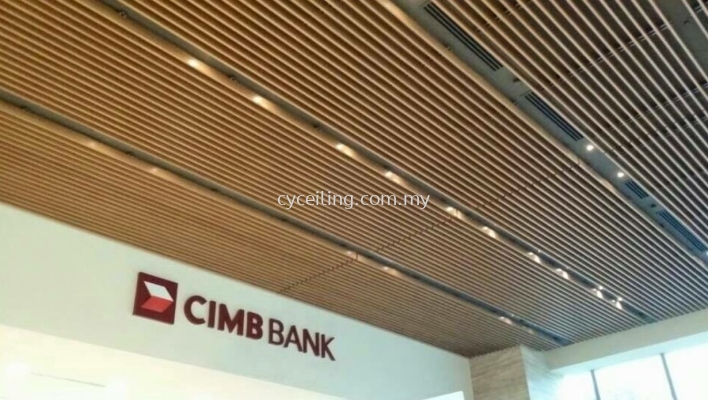 Aluminium Baffle Ceiling - cheras