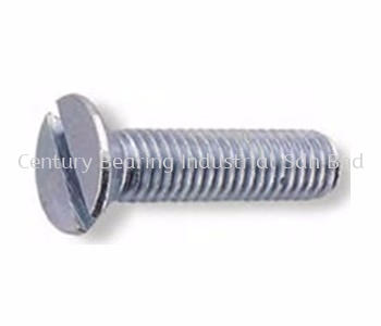 Slotted Flat Head Machine Screw