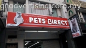 Pets Direct - Shah Alam Kampung Subang 3D LED CONCEAL BOX UP LETTERING SIGNBOARD