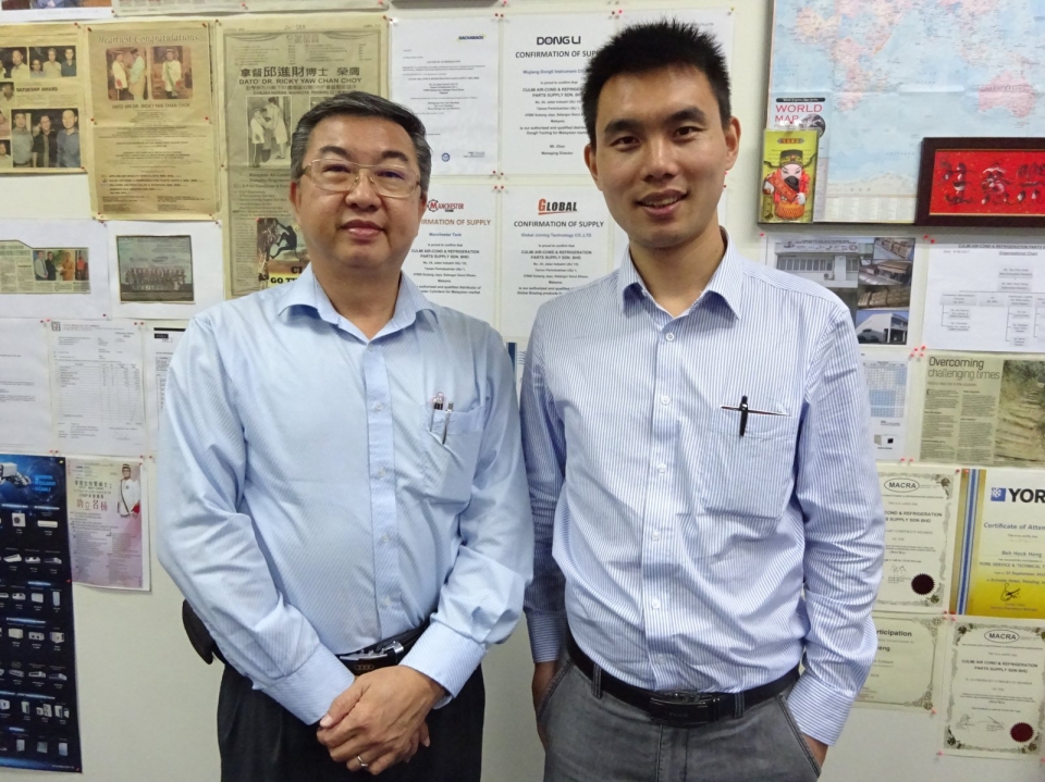 Mr. Leo (Jiangsu Jingchuang Electronics Co.,Ltd. - Elitech Temp. Controller) Principle Visit On 21-0