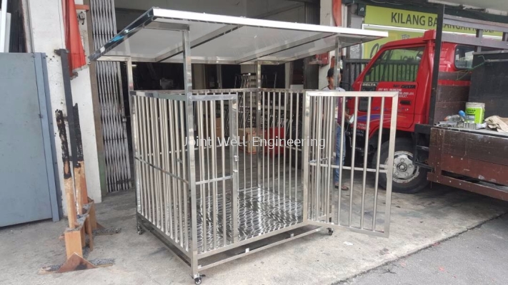 Stainless Steel Dog Cage