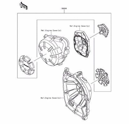 ACCESSORY (ENGINE COVER RING)