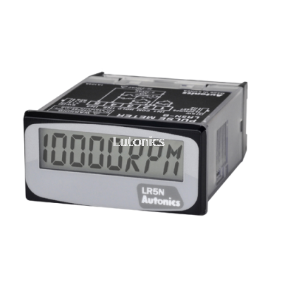 LR5N-B - DIN W48��H24mm, Indication only, LCD Pulse Meter(RPM,RPS,Hz)