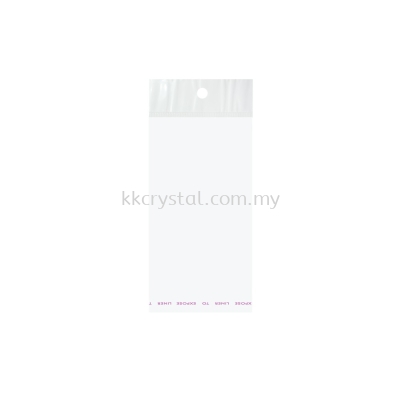 10# Plastik 8x18cm, Transparent, 200pcs+/-, SKU623092