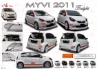 Perodua myvi 2011 AM Bodykit Myvi 2011 Perodua