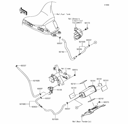 FUEL EVAPORATIVE SYSTEM(CA)