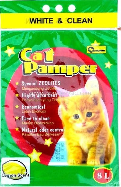 CPL-008 Champion Cat Pamper Lemon 8L