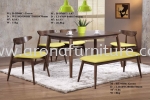  Solid wood series Dining Set Arona