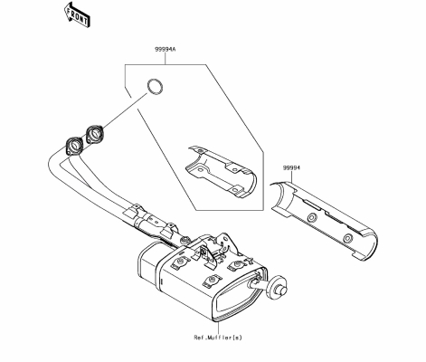 ACCESSORY(MUFFLER COVER)