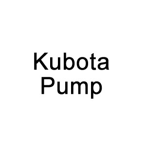 Kubota Pump