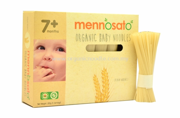 MNS Organic Baby Noodle-Plain Wheat