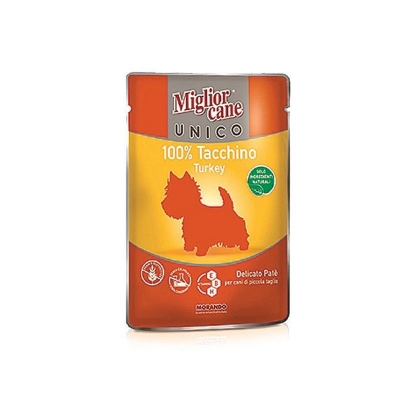 Migliorcane Delicato Pate 100% TURKEY C 100 gr