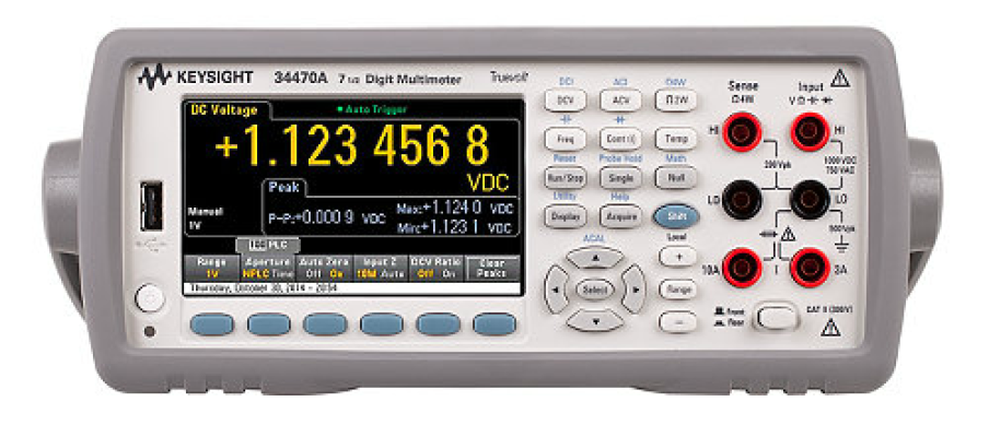  Keysight Digital Multimeter 7.5 Digit, 34470A 