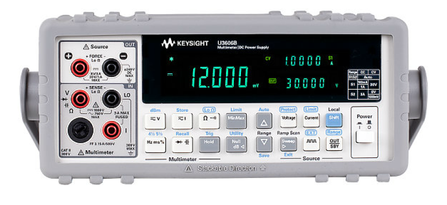  Keysight Digital Multimeter 5.5 Digit/DC Power Supply, U3606B