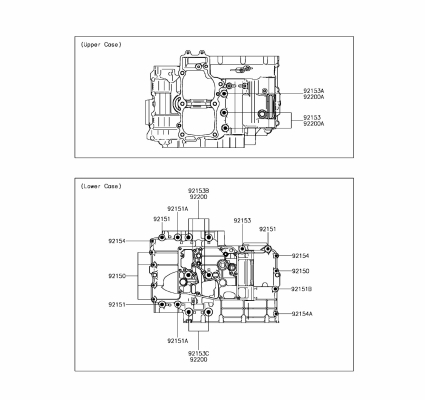 CRANKCASE BOLT PATTERN