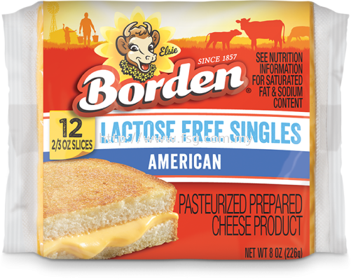 Borden Lactoce Free Cheese