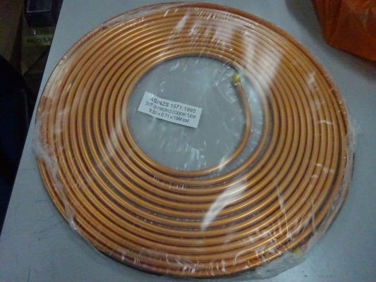 China Copper Tube Coil With AS/NZS 1571 : 1995 Standard