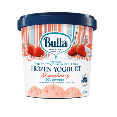 Bulla Frozen Yoghurt Strawberry 