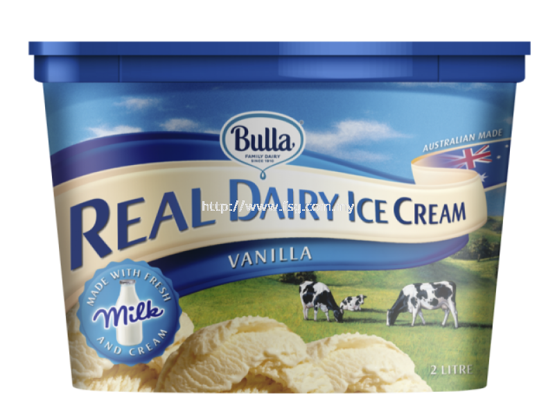 Bulla Real Dairy Vanilla 2L