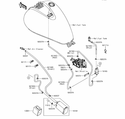 FUEL EVAPORATIVE SYSTEM(CA)