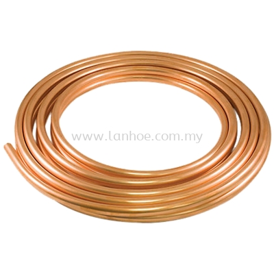 Copper Tubes - 1/4" x 0.61mm (23g) x 15m