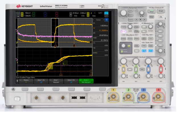  Keysight Oscilloscope 200 MHz, 4 Analog Channels, DSOX4024A