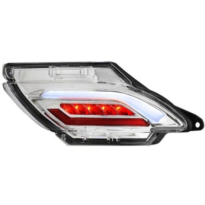 RX350 09 Rear Bumper Lamp W/LED Clear 