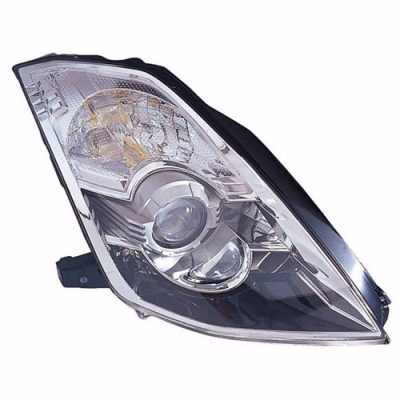 350Z Head Lamp Projector Black W/DRL