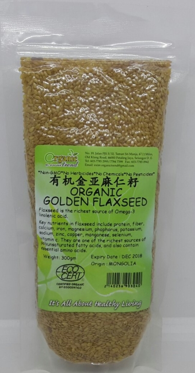 GOLDEN FLAXSEED-ORGANIC*ЙCƽ