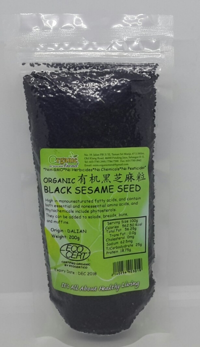 BLACK SESAME SEED-ORGANIC*ЙC֥