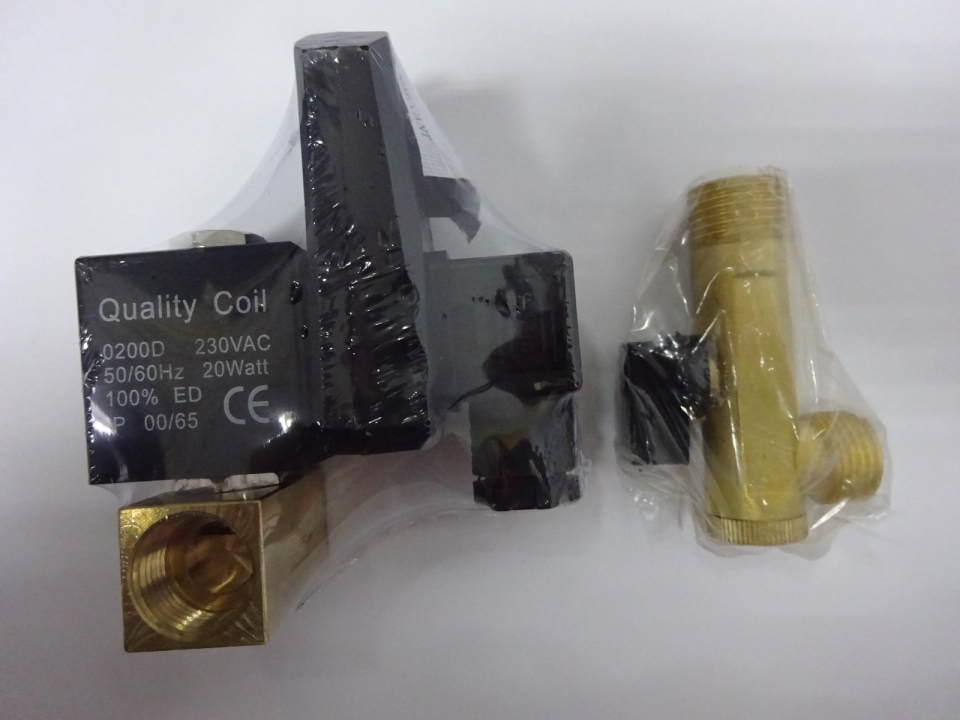 TIMER AUTO DRAIN VALVE 1/2" 16BAR (230V 20W 50/60HZ) IP 00/65 FOR AIR COMPRESSOR (P/N:E20170)