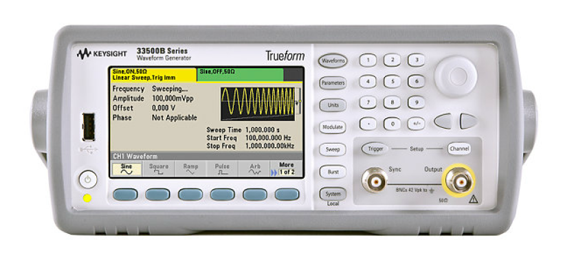  Keysight Waveform Generator, 20MHz, 1-Channel, with Arb, 33511B