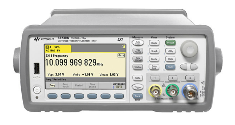  Keysight 350MHz RF Frequency Counter, 10 digits/s, 53210A
