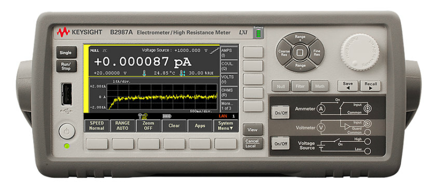  Keysight Electrometer/High Resistance Meter, 0.01fA, B2985A