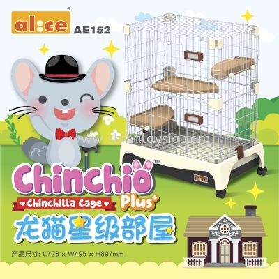 AE152 Alice Chinchio Plus+ Chinchilla Cage