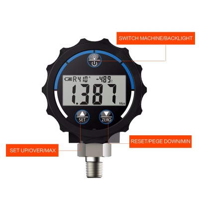 Elitech PG-30 Digital Pressure Gauge Meter