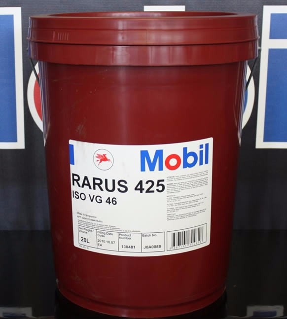 MOBIL RARUS 400 AIR COMPRESSOR LUBRICANTS