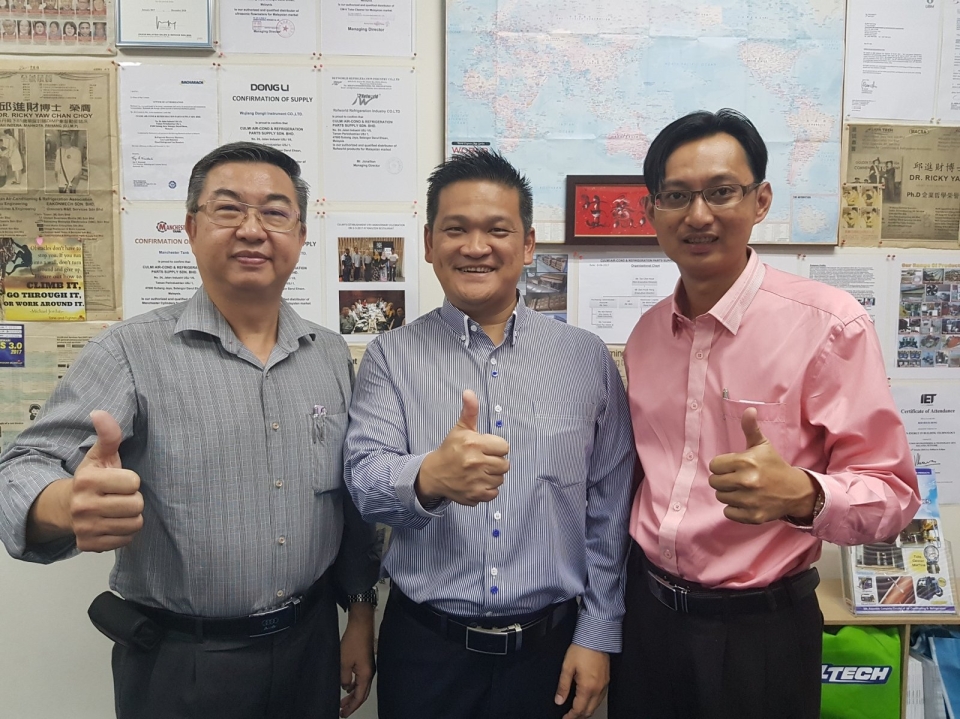 MALAYSIAN AIR-CONDITIONING & REFRIGERATION ASSOCIATION Dato' Andy Kwan (President) Visit On 26-10-17