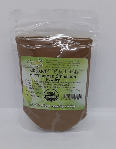 VIETNAMESE CINNAMON POWDER-ORGANIC*л