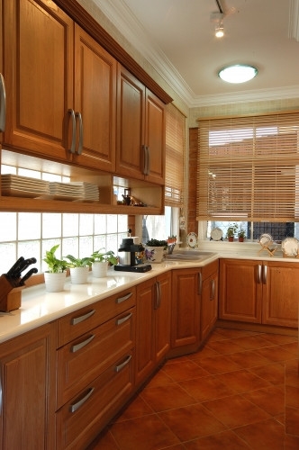 Projects 14 (1 Pictures) Classic & Tropical Kitchen Cabinet