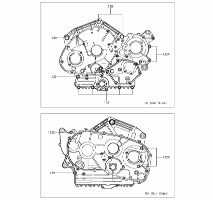 CRANKCASE BOLT PATTERN