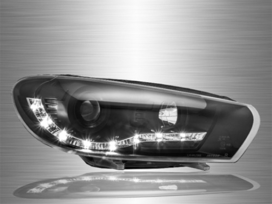 Scirocco Projector LED DRL Head Lamp 08-13